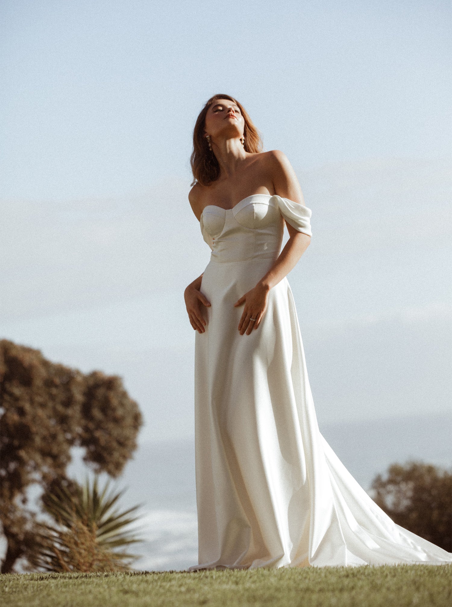 Temple by Bo & Luca Camellia Gown 